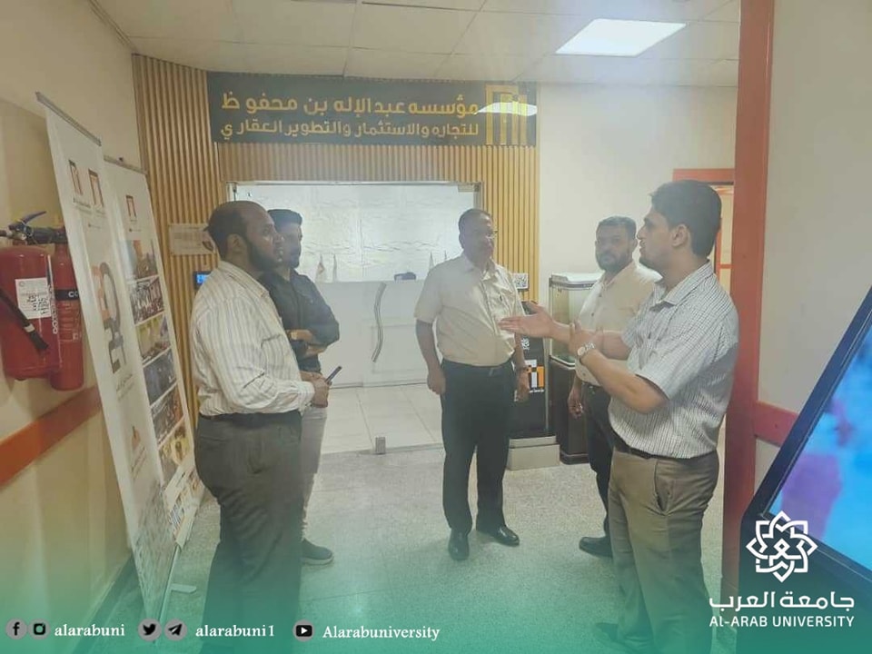 رئيس اللجنة التحضيرية للمؤتمر الدولي الأول لكلية طب الأسنان يطلع على قاعات المؤتمر