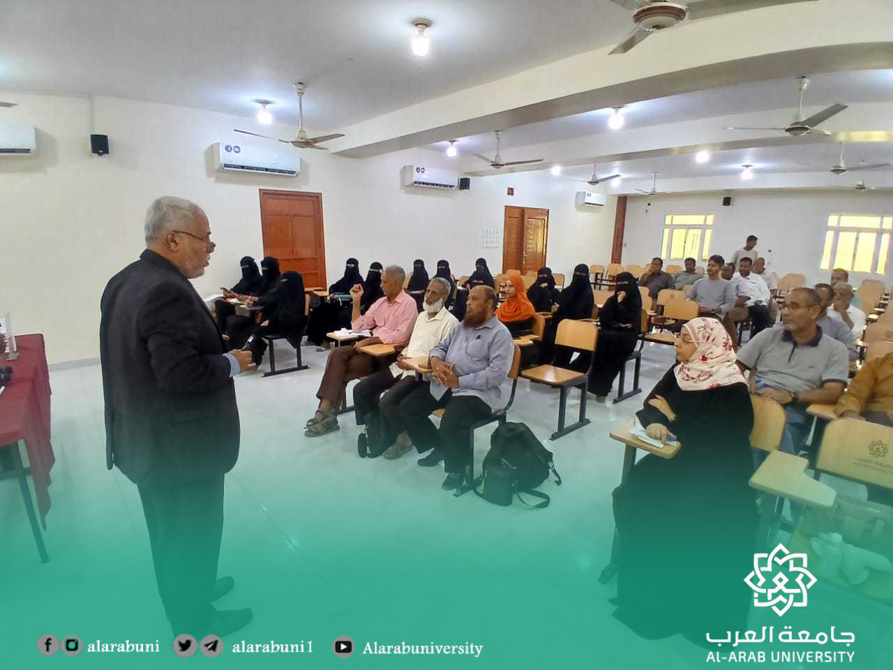 جامعة العرب تختتم الدورة التدريبية الثالثة حول “تقييم الطلاب”